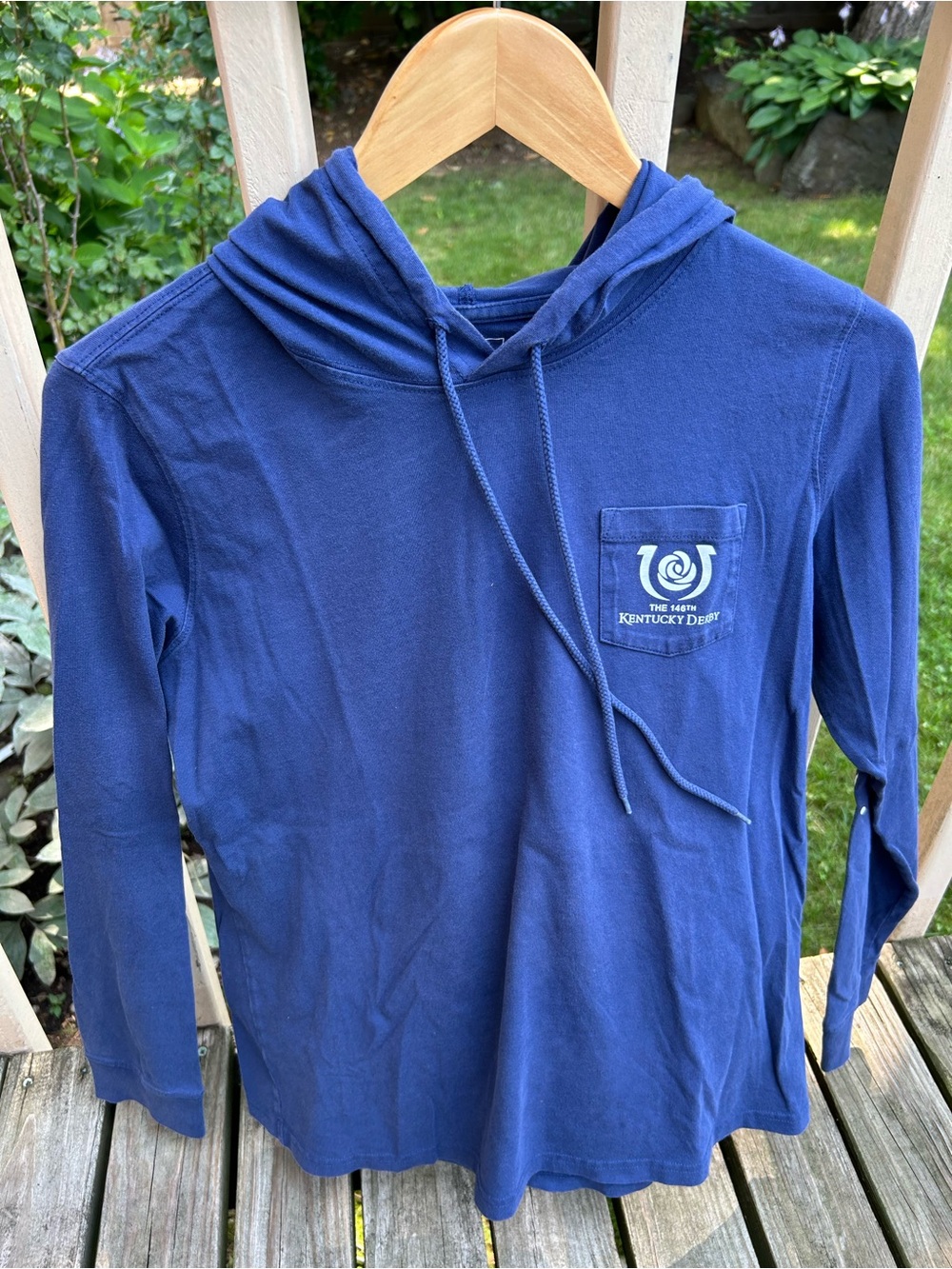 Vineyard VinesKentucky Derby Navy  Hoodie